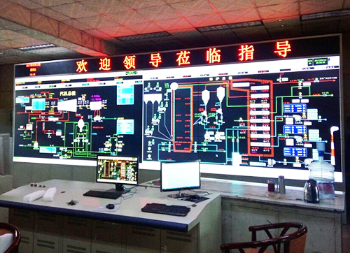 河南某熱電公司拚接屏